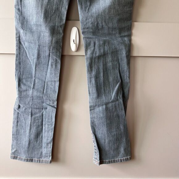 True Religion Jeans Womens 27 Gray Billy Row Seat Distressed Skinny USA Denim - Picture 8 of 16